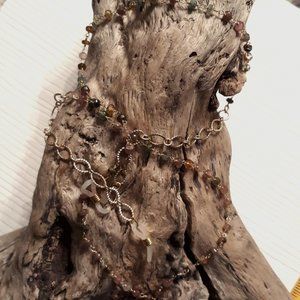 Tourmaline Gold Eyeglass  Chain